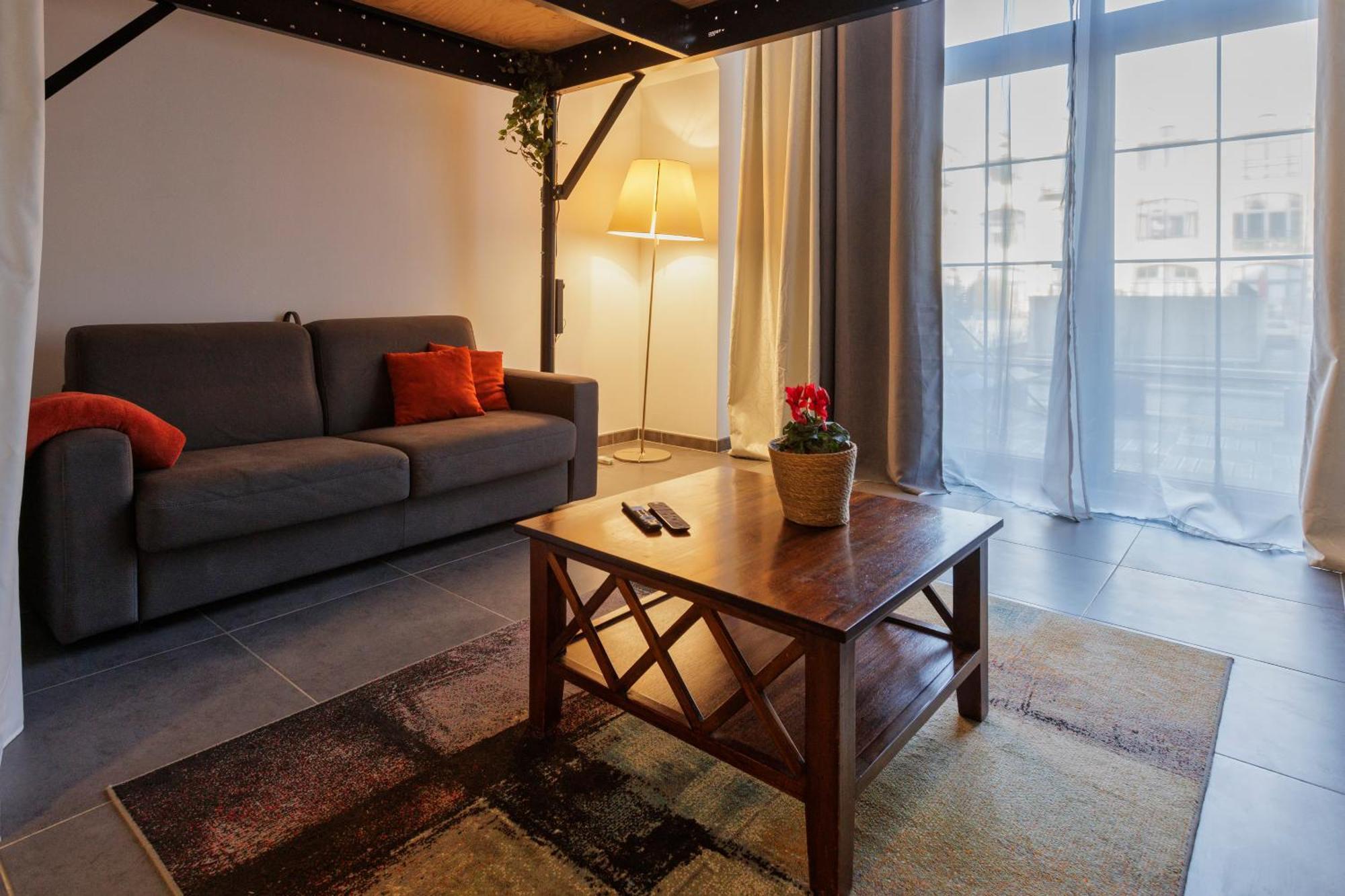 Apartment Manhattan Loft - Centre - 5 Mn A Pied Gare - Parking Prive - Patio